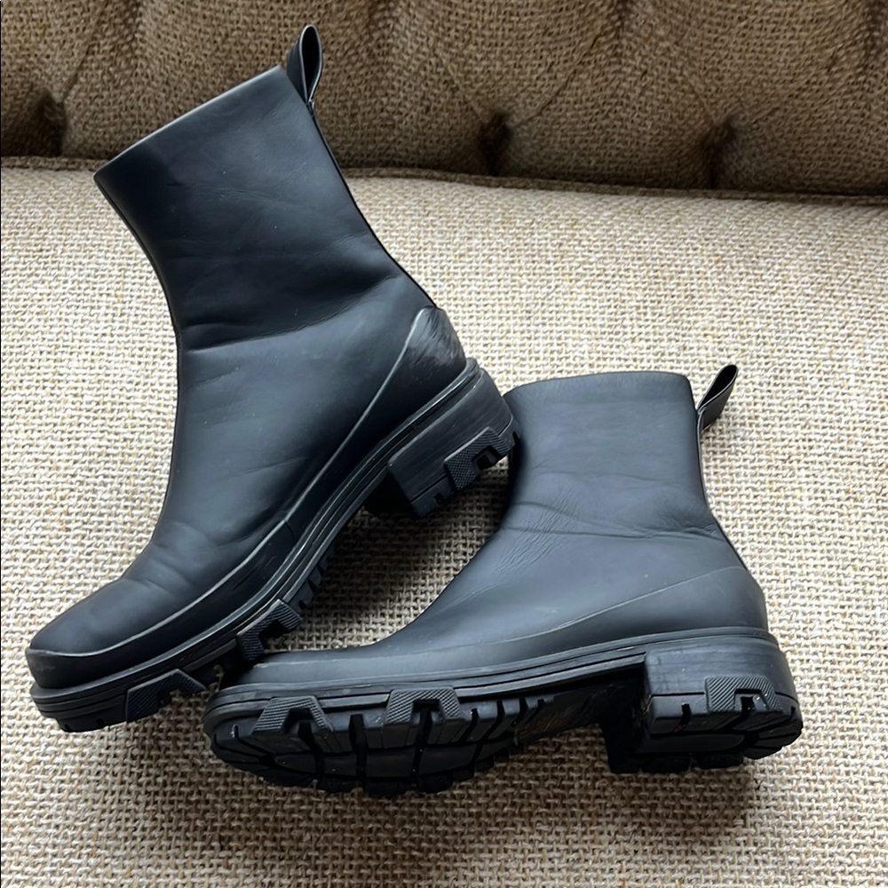 Rag & Bone Shiloh Sport Book Women's Black Ankle Boots